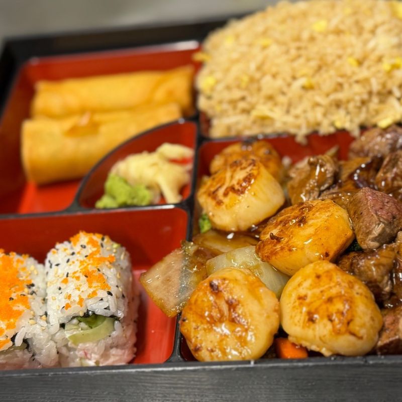 Hibachi KC Strip Combo